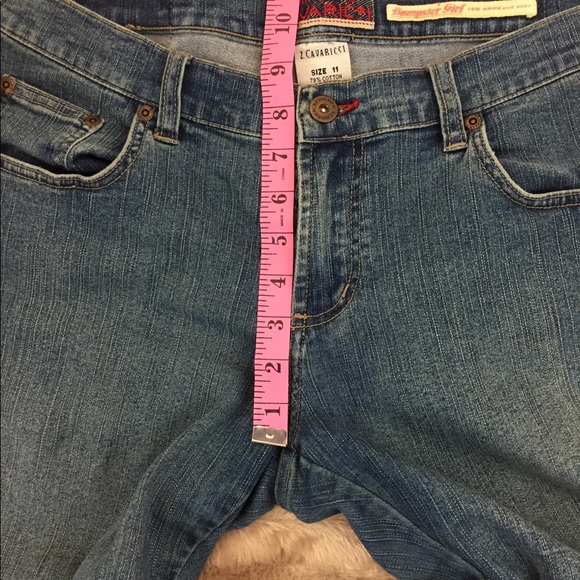 Z. CAVARICCI Bumpster Girl Straight Leg Size 11 - Picture 4 of 8